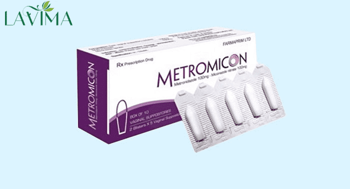 Metromicon- Thuốc đặt chữa nấm Candida