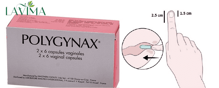 Thuốc đặt âm đạo trị nấm Polygynax