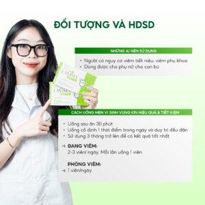 Lavima Biotic – Viên uống phụ khoa bổ sung lợi khuẩn vùng kín, hỗ trợ giảm viêm phụ khoa (hộp 20 viên) 3 BO HINH VIEN UONG 04