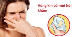 Vùng kín có mùi
