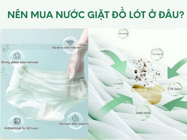 Mua Nước Giặt Đồ Lót Ở Đâu Giá Tốt, Uy Tín, Chất Lượng? 8 Mua Nước Giặt Đồ Lót Ở Đâu Giá Tốt, Uy Tín, Chất Lượng?
